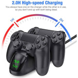 BEBONCOOL Controller USB Charging Station Dock for PS4 Video Games & Consoles - Tophatter Daily Deals
