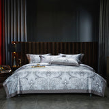 140 Cotton Satin Digital Printed Four-piece Bedding Set Ya Ge 0 - Tophatter Daily Deals