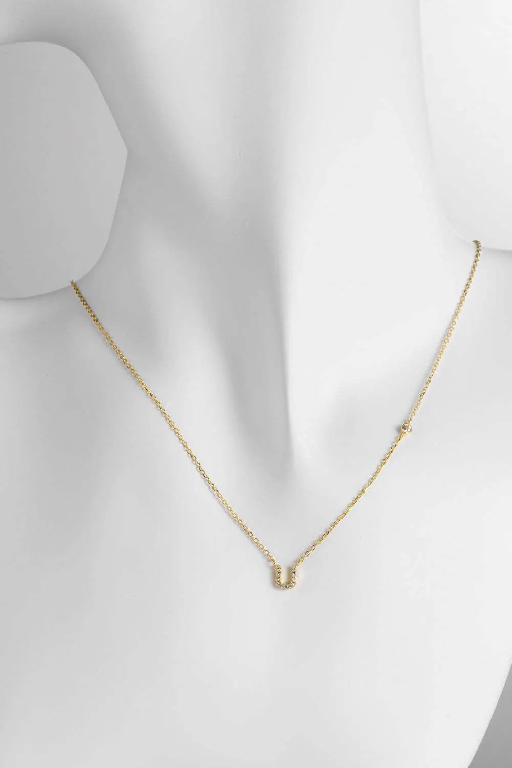 Q To U Zircon 925 Sterling Silver Necklace Necklaces - Tophatter Daily Deals
