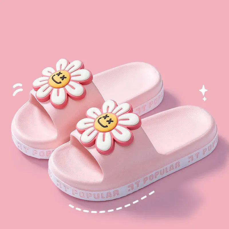 Bloom Boostersâ„¢ Kawaii Slippers for Fancy Feet! Pink Slippers - Tophatter Daily Deals