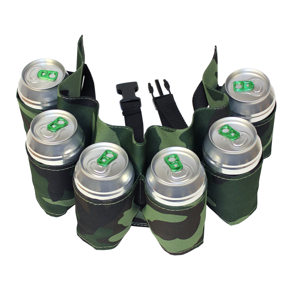 The Ultimate Six Pack Beer Belt Drinkware - Tophatter Daily Deals