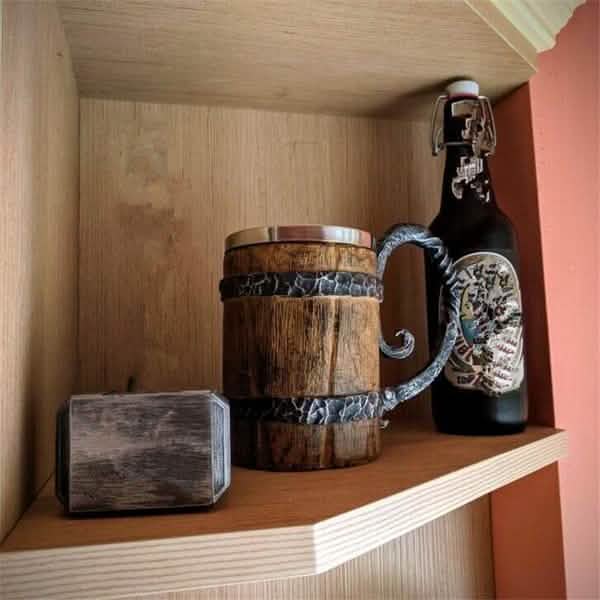 Beer Mugs Stainless Steel Drinkware Wine & Dining - Tophatter Daily Deals