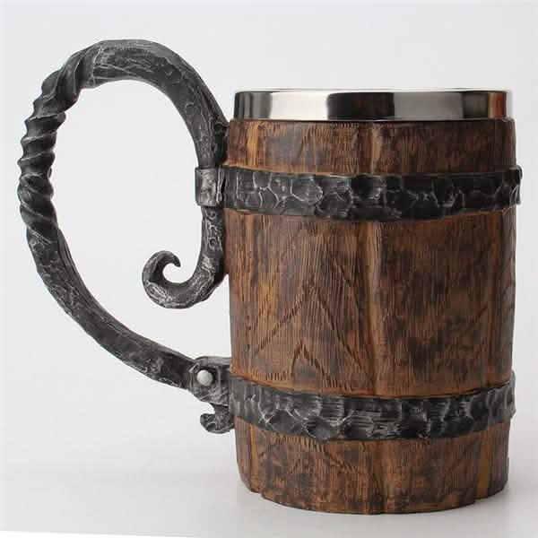 Beer Mugs Stainless Steel Drinkware Wine & Dining - Tophatter Daily Deals