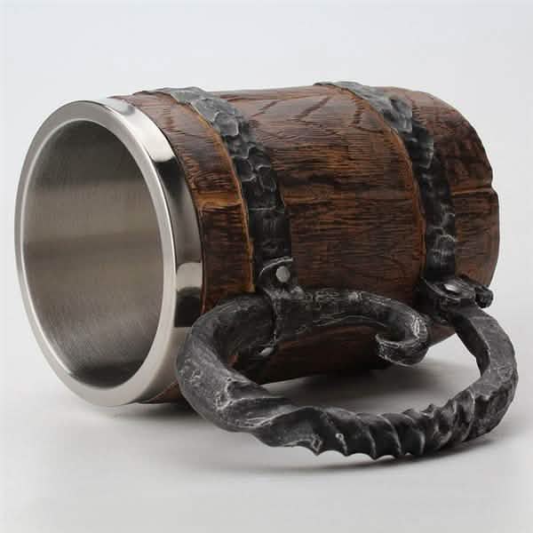 Beer Mugs Stainless Steel Drinkware Wine & Dining - Tophatter Daily Deals