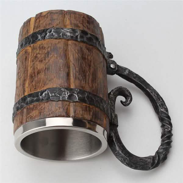 Beer Mugs Stainless Steel Drinkware Wine & Dining - Tophatter Daily Deals