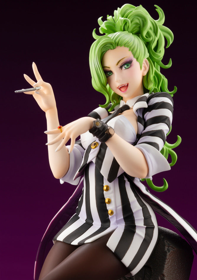 LAST ONE! Beetlejuice – Beetlejuice Bishoujo 1:7 Scale Statue | Kotobukiya Statue - Tophatter Daily Deals