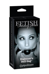 Pipedream - Fetish Fantasy Limited Edition - Beginner's Ball Gag - Black BDSM - Tophatter Daily Deals