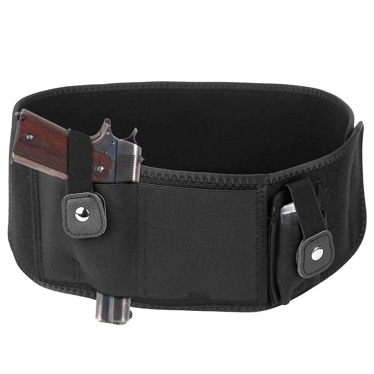 Belly Band Gun Holster Tactical & Self Defense - Tophatter Daily Deals
