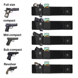 Belly Band Gun Holster Tactical & Self Defense - Tophatter Daily Deals