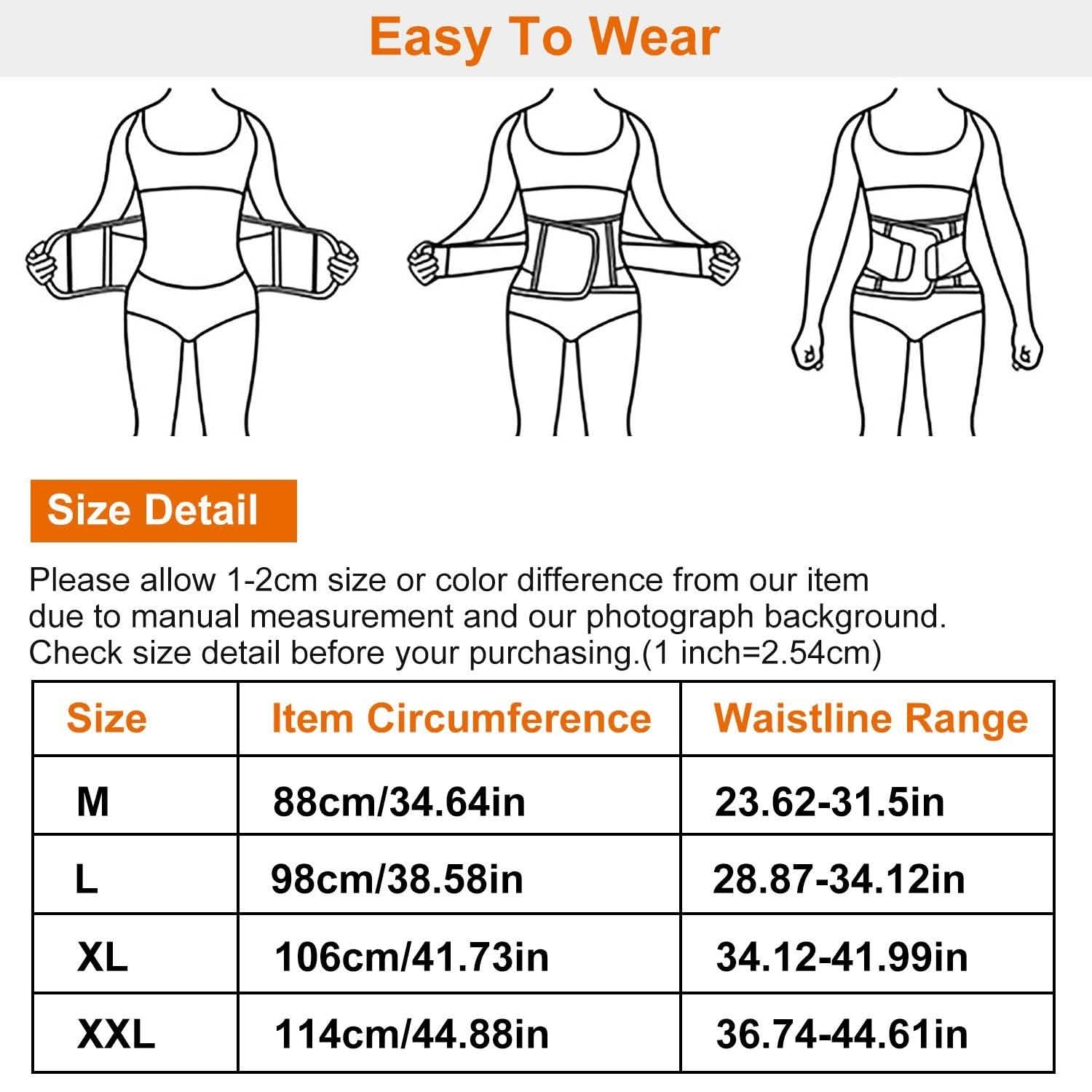 Belt Lower Back Brace Pain Relief Waist Wrap Band Health & Wellness - Tophatter Daily Deals