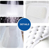 Best Bath Pillow UK - Full Body Spa Bath Pillow Mat, Bathtub Mattress Cushion with 30 Suction Cups, Comfort Support Your Head, Neck and Back Bath Pillows - Tophatter Daily Deals
