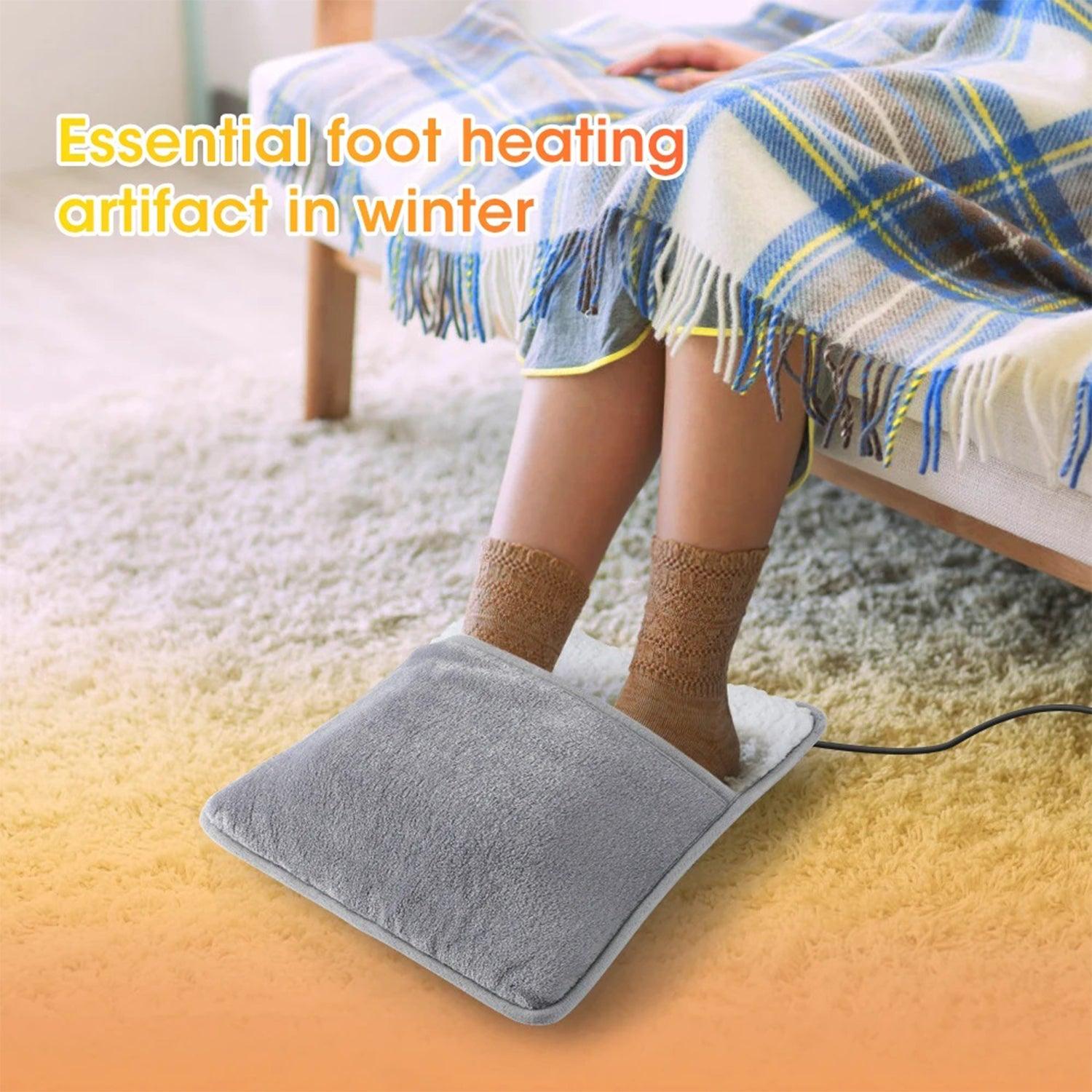 Heated Foot Warmer - Electric USB Winter Warm Mat Hand Heating Pad Cushion Apparel & Accessories - Tophatter Daily Deals