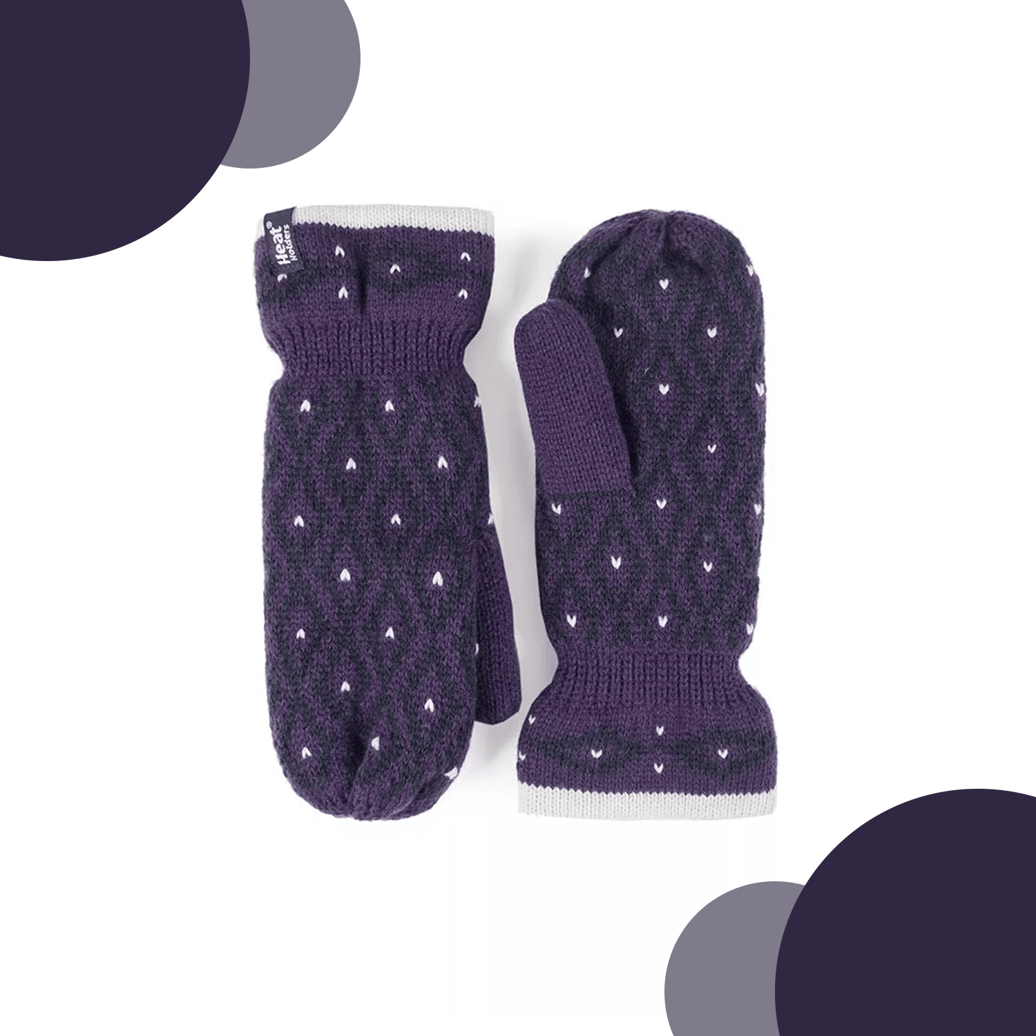 Ladies Thermal Mittens - Copenhagen Heat Holder Heatweaver Thermal Warm Mittens Clothing - Tophatter Daily Deals