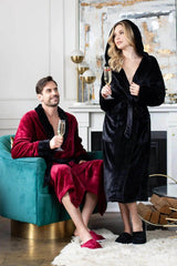 Cozy Mens Plush Robes – Built for Comfort, Designed to Last Everything Else - Tophatter Daily Deals