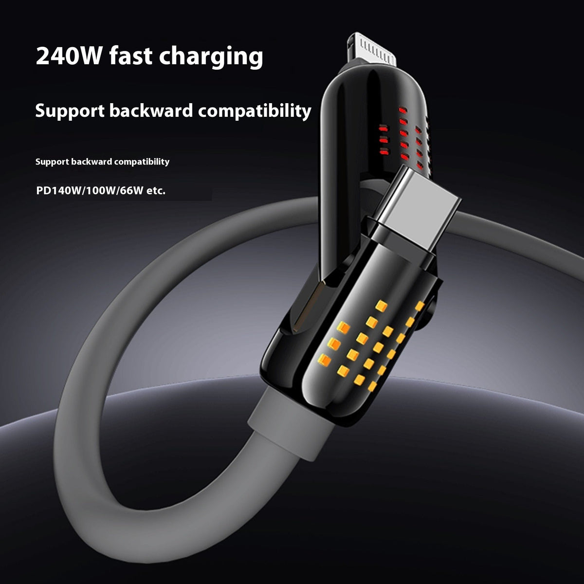 12m Lengthened Super Soft Liquid Four-in-one For Android Fast Charge Data Cable 0 - Tophatter Daily Deals