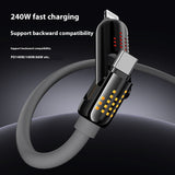 12m Lengthened Super Soft Liquid Four-in-one For Android Fast Charge Data Cable 0 - Tophatter Daily Deals