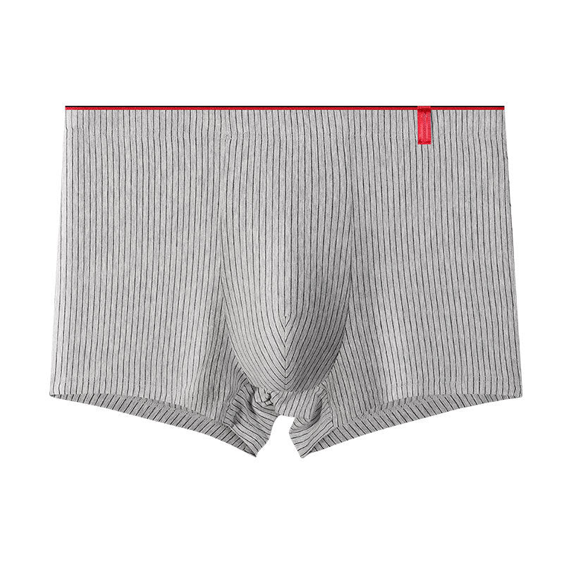Antibacterial Boxers Boys Cotton Plus Size Men's Shorts Light Grey 0 - Tophatter Daily Deals