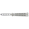 Butterfly Knife TRAINER Dull Balisong w/ Spring Latch - Grey Knife-Balisong - Tophatter Daily Deals