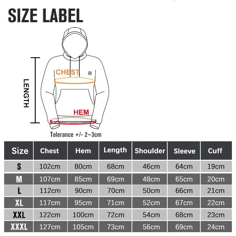 2024 New Outdoor Electric USB Heating Jacket 0 - Tophatter Daily Deals