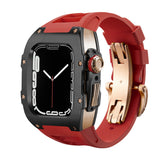 Alloy Modified Watch Protective Case Red black 0 - Tophatter Daily Deals