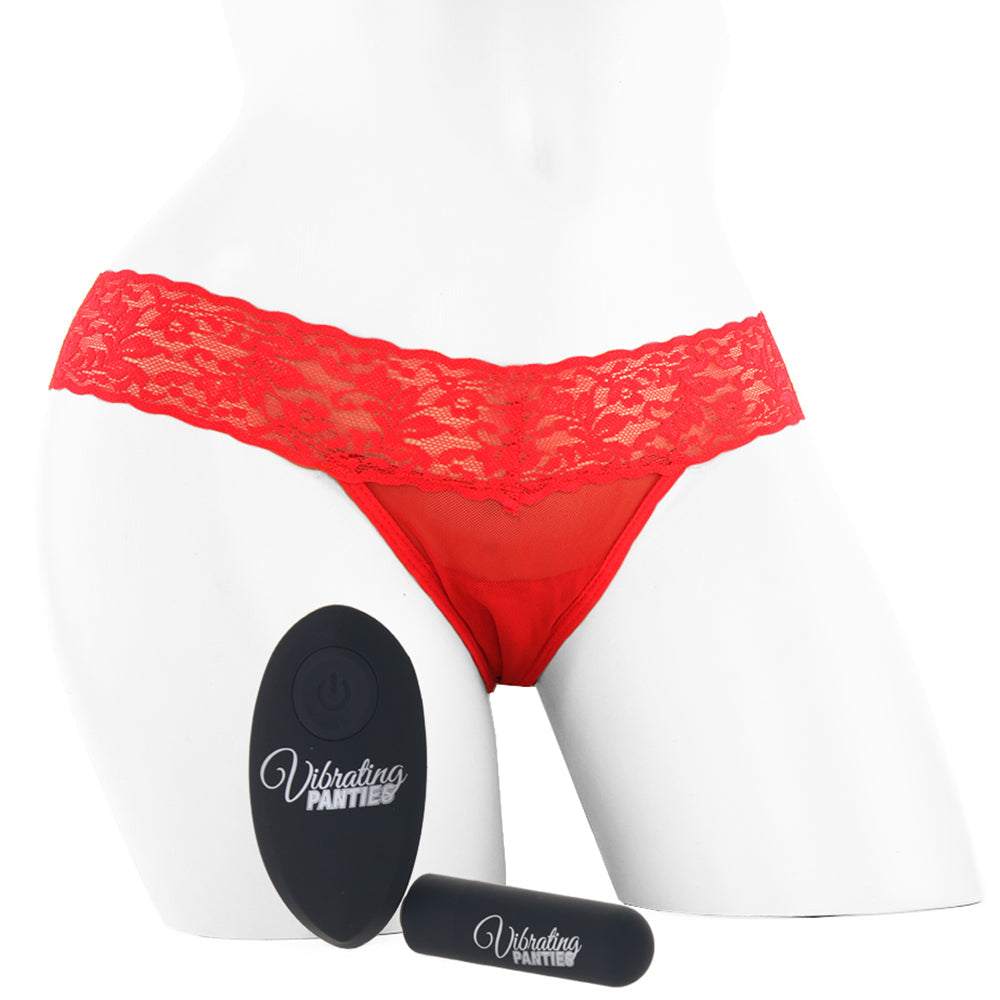 Wireless Remote Vibrating Red Panties /L Vibrators > Wearable & Panty Vibrators - Tophatter Daily Deals