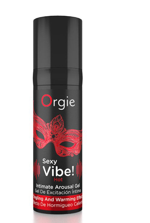 Orgie Sexy Vibe Hot Intimate Warming Arousal Gel 15ml Gel > Essentials > Womens Enhancers - Tophatter Daily Deals