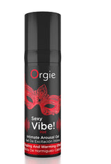 Orgie Sexy Vibe Hot Intimate Warming Arousal Gel 15ml Gel > Essentials > Womens Enhancers - Tophatter Daily Deals