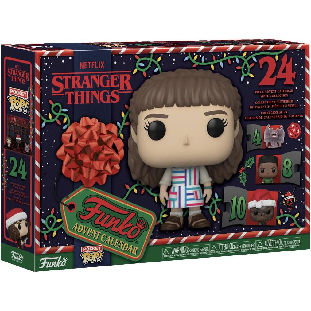 Stranger Things Funko Pocket Pop Mini Figures Christmas Advent Calendar Advent Calendar - Tophatter Daily Deals