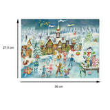 Ice Skating Joys at the Castle Advent Calendar | Christmas Advent Calendar Advent Calendar - Tophatter Daily Deals