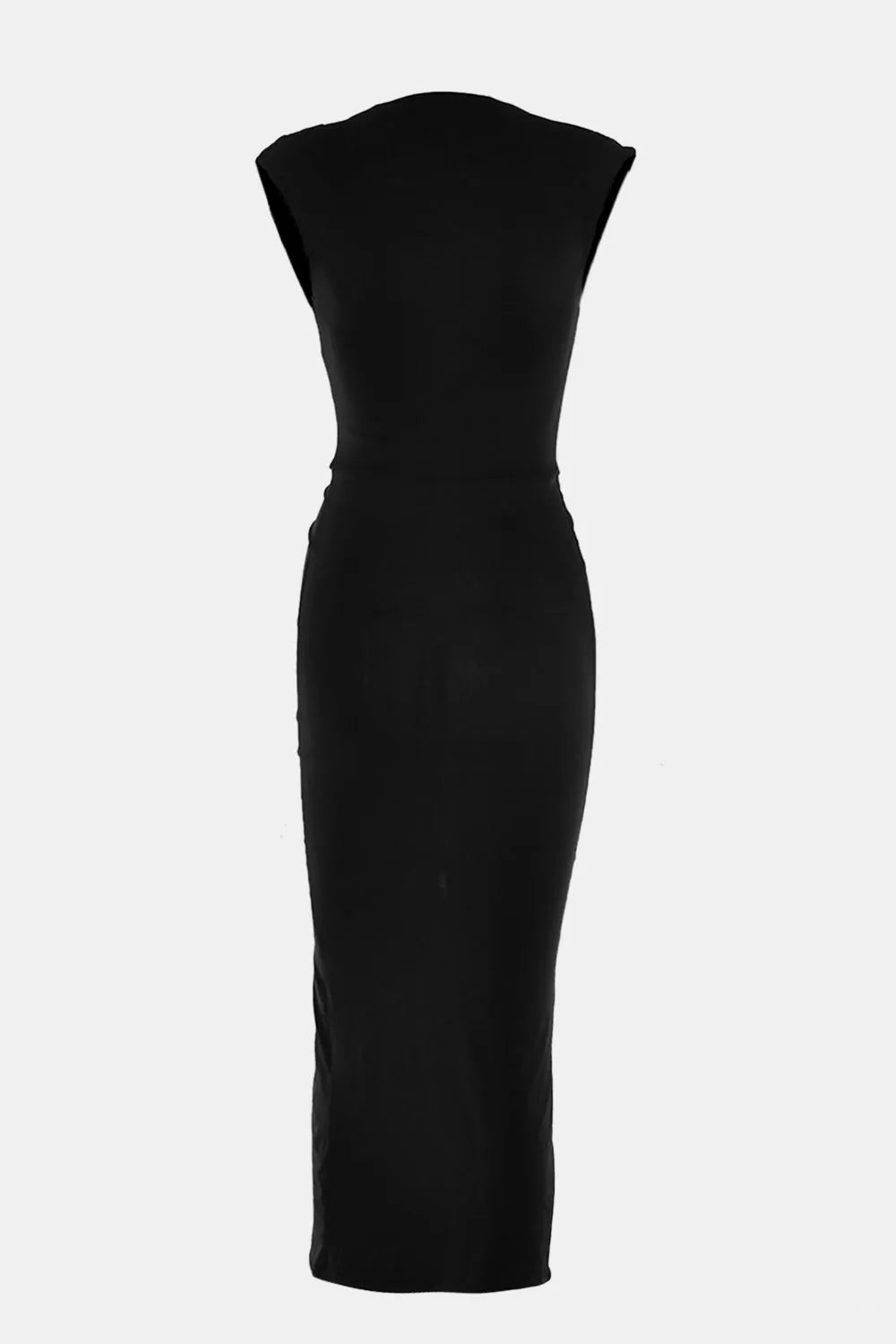 Slit Plunge Sleeveless Maxi Dress Cocktail Dresses - Tophatter Daily Deals