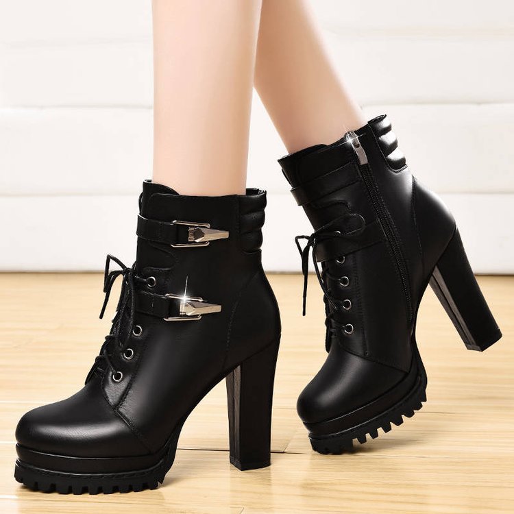British Style High Heel Women Shoes 0 - Tophatter Daily Deals