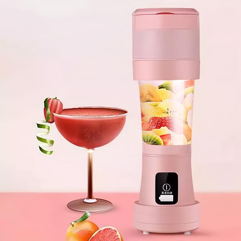 450ML Mini Portable Blender Mixer Cooking Appliances Food Processor Food Mixers Smoothie Blenders Cup Juicers Kitchen Appliance 0 - Tophatter Daily Deals