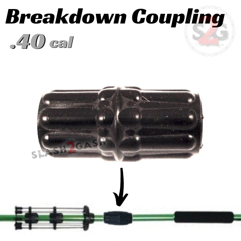 Breakdown Coupling .40 Caliber Blowgun Accessory - Connector Blowgun Darts/Accessories - Tophatter Daily Deals