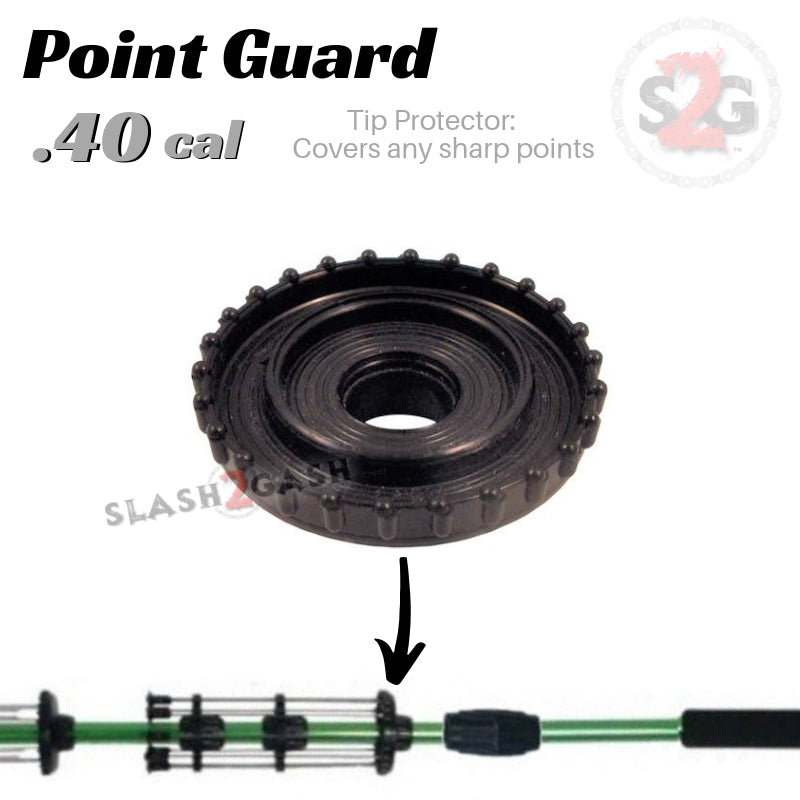 Blowgun Accessories .40 Caliber Spare Parts - Get LOADED! Point Cover (Dart Guard) Blowgun Darts/Accessories - Tophatter Daily Deals