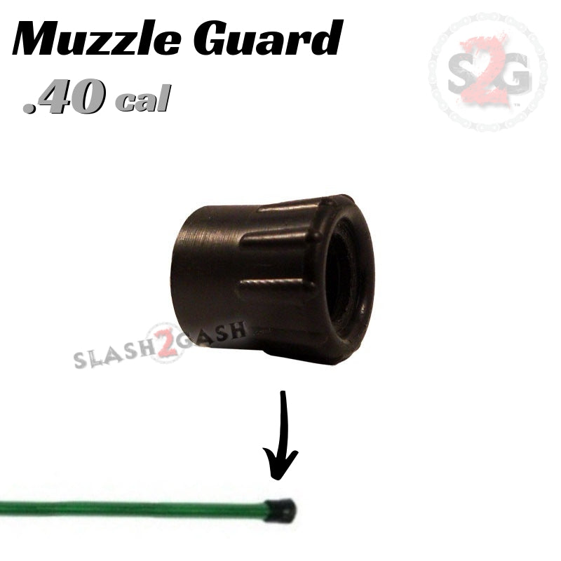 Muzzle Guard .40 Caliber Blowgun Accessory - Tip Cover Blowgun Darts/Accessories - Tophatter Daily Deals