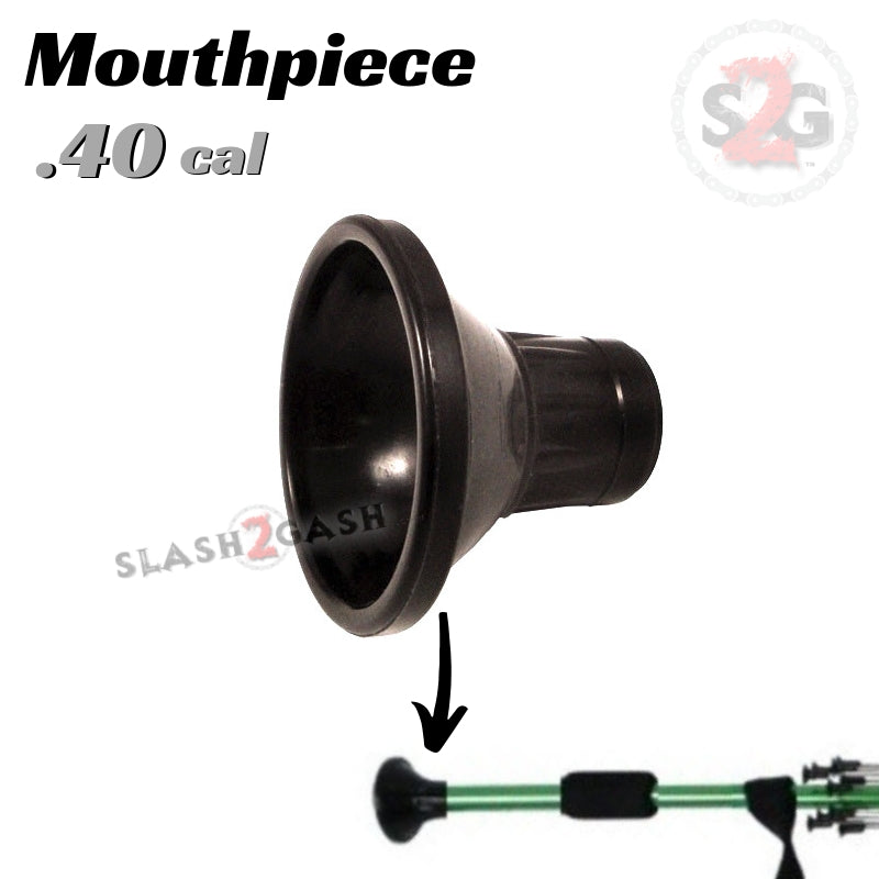 Safety Mouthpiece .40 Caliber Blowgun Accessory - Anti-Inhale Blowgun Darts/Accessories - Tophatter Daily Deals