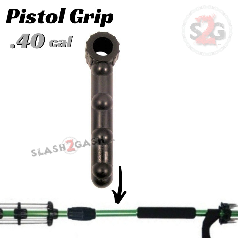 Pistol Grip .40 Caliber Blowgun Accessory - Aim Assist Blowgun Darts/Accessories - Tophatter Daily Deals