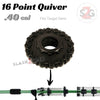 Blowgun Accessories .40 Caliber Spare Parts - Get LOADED! 16 Point Quiver (Target) Blowgun Darts/Accessories - Tophatter Daily Deals