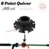Blowgun Accessories .40 Caliber Spare Parts - Get LOADED! 8 Point Quiver (Stun) Blowgun Darts/Accessories - Tophatter Daily Deals