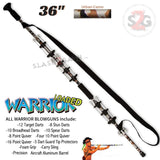 Warrior 36" Blowgun .40 cal LOADED w/ 40 Darts - Urban Camo Blowgun - Tophatter Daily Deals