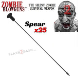 Zombie Darts Spearpoint Hunting .40 Caliber Blowgun Ammo - x25 Blowgun Darts/Accessories - Tophatter Daily Deals