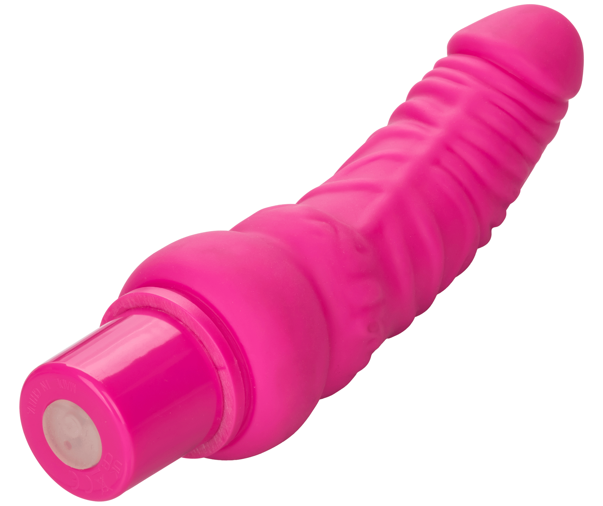 Power Stud Curvy Vibrator Pink Flexible Silicone 12 Functions Waterproof > Vibrators > Realistic Vibrators - Tophatter Daily Deals