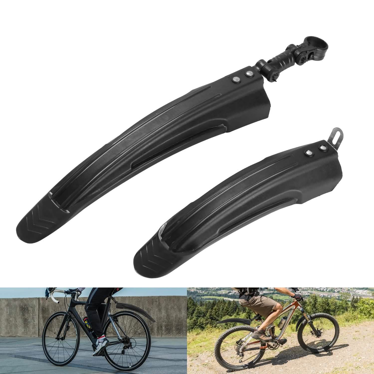 Bicycle Fender Set Adjustable Mudguards Outdoor Recreation - Tophatter Daily Deals