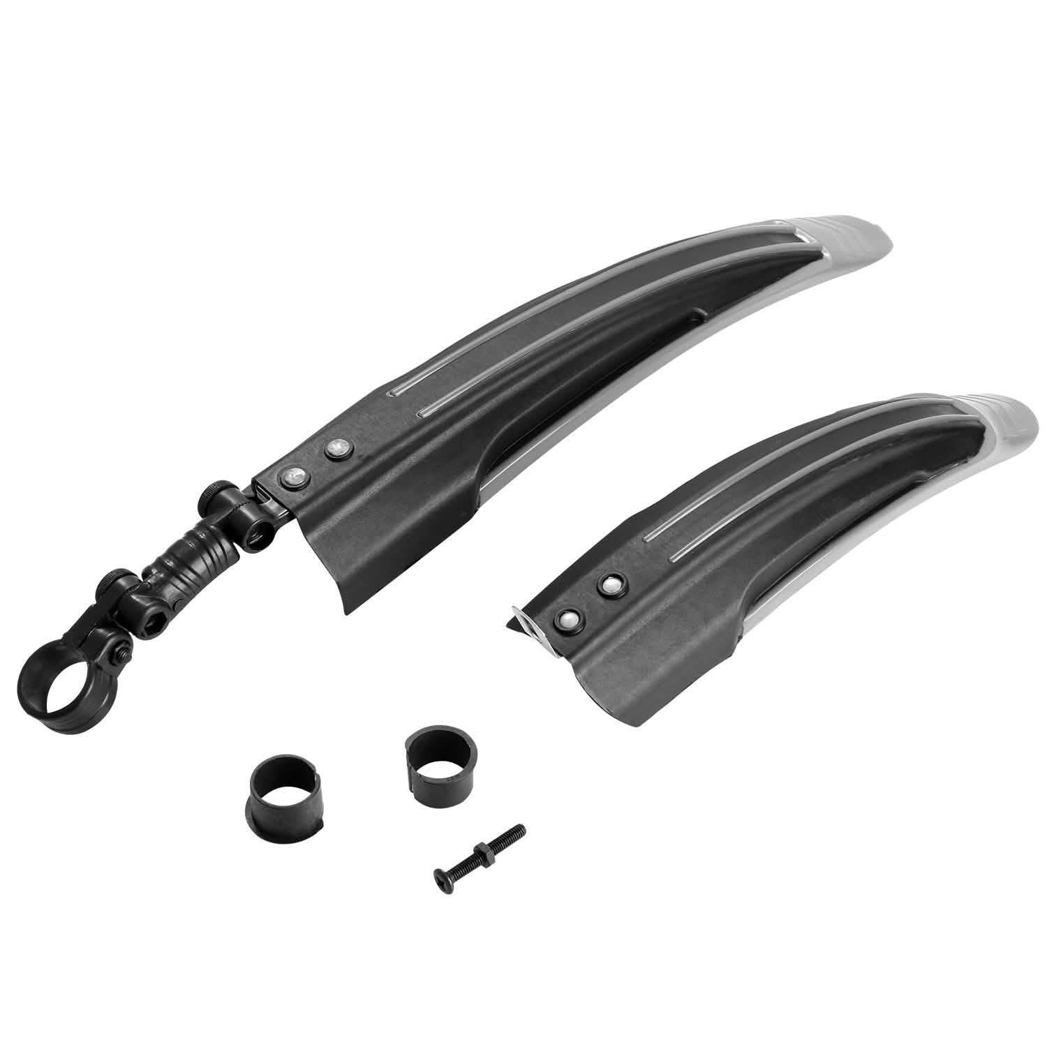 Bicycle Fender Set Adjustable Mudguards Outdoor Recreation - Tophatter Daily Deals