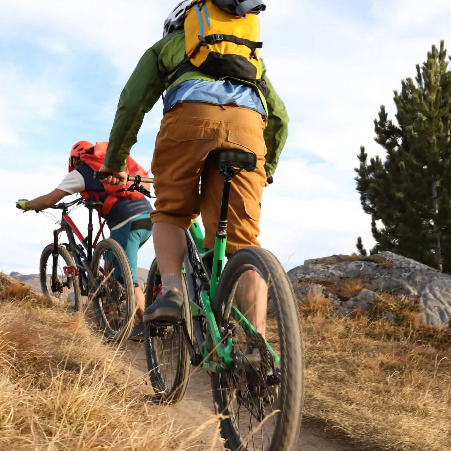 Bicycle Padded Saddle Wear Resistant Hollow Leather Seat Cushion Outdoor Recreation - Tophatter Daily Deals