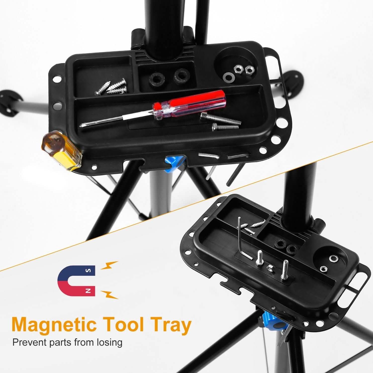 Bicycle Repair Foldable Stand Rack Outdoor Recreation - Tophatter Daily Deals