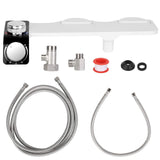 Bidet Attachment Non-Electric Fresh Water Sprayer with Self Cleaning Dual Nozzle Bath - Tophatter Daily Deals