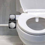 Bidet Attachment Non-Electric Fresh Water Sprayer with Self Cleaning Dual Nozzle Bath - Tophatter Daily Deals