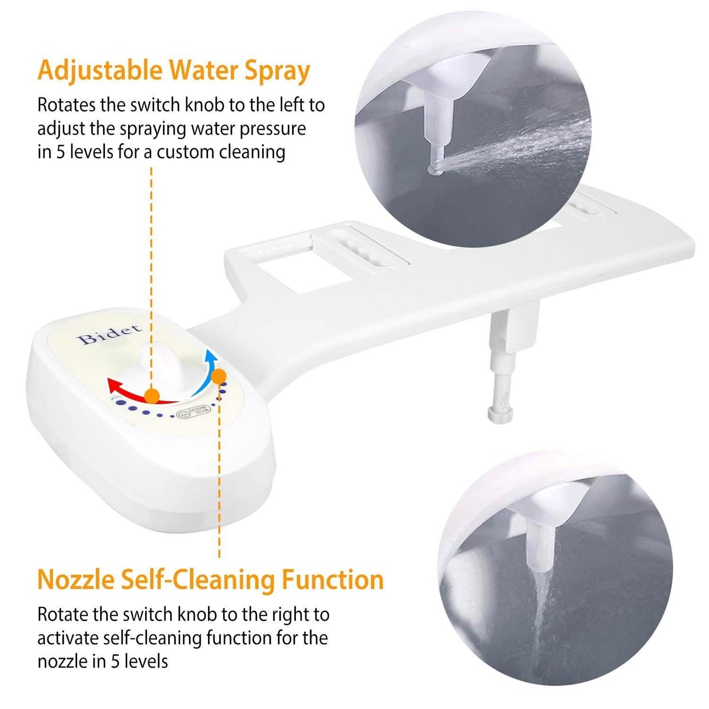 Bidet Fresh Water Spray Bath - Tophatter Daily Deals