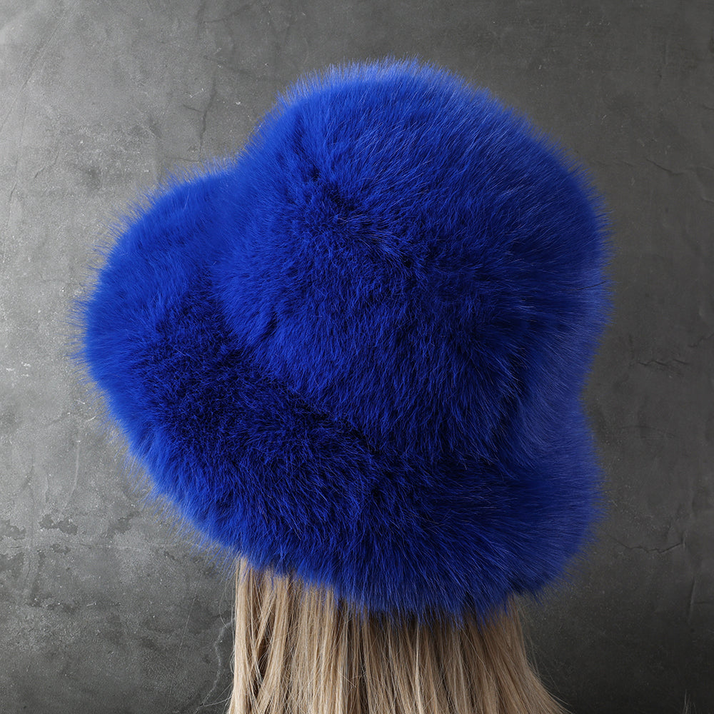 Big Fluffy Faux Fur Winter Hat for Women Cap - Tophatter Daily Deals